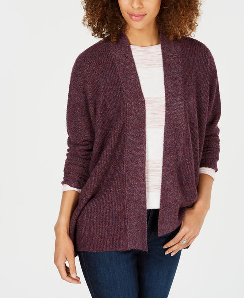 Style & Co Petite Ribbed Cardigan